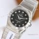 3s Factory 1-1 Omega new Constellation 27 mm Swiss Quartz Watch Black Diamond Dial (4)_th.jpg
